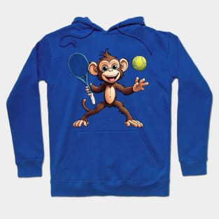 Tennis Monkey Hoodie